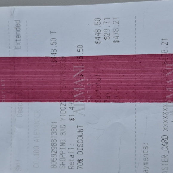 GIORGIO ARMANI purse - Picture 9 of 12